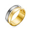 Серебряное кольцо с позолотой и черной эмалью с211564пзж